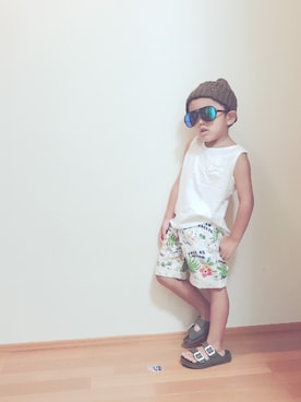 OTOMACHUさん（キッズ・100cm）の夏コーディネート