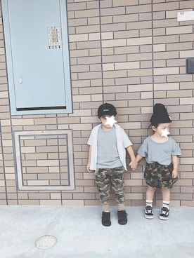 OTOMACHUさん（キッズ・100cm）の秋コーディネート