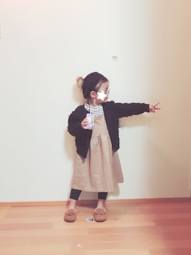OTOMACHUさん（キッズ・80cm）の秋コーディネート