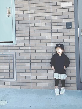 OTOMACHUさん（キッズ・90cm）の冬コーディネート