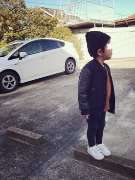 OTOMACHUさん（キッズ・100cm）の冬コーディネート