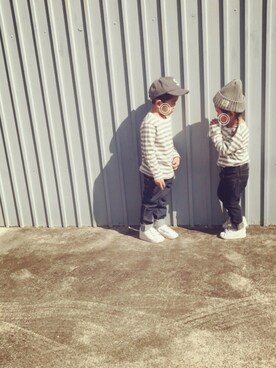 OTOMACHUさん（キッズ・90cm）の冬コーディネート