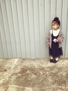 OTOMACHUさん（キッズ・90cm）の春コーディネート