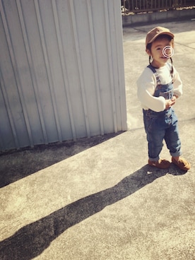 OTOMACHUさん（キッズ・90cm）の春コーディネート