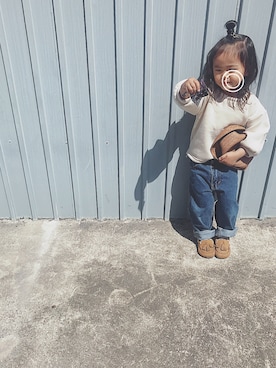 OTOMACHUさん（キッズ・90cm）の春コーディネート