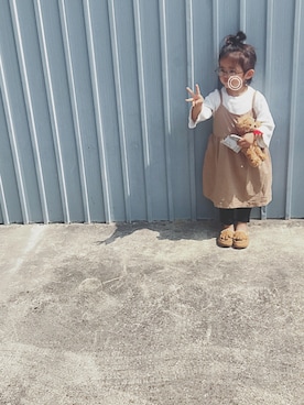 OTOMACHUさん（キッズ・90cm）の春コーディネート