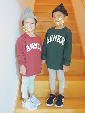 「オシャレパッソ」｜OTOMACHUさん（キッズ・90cm）の秋コーディネート