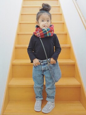 OTOMACHUさん（キッズ・100cm）の秋コーディネート