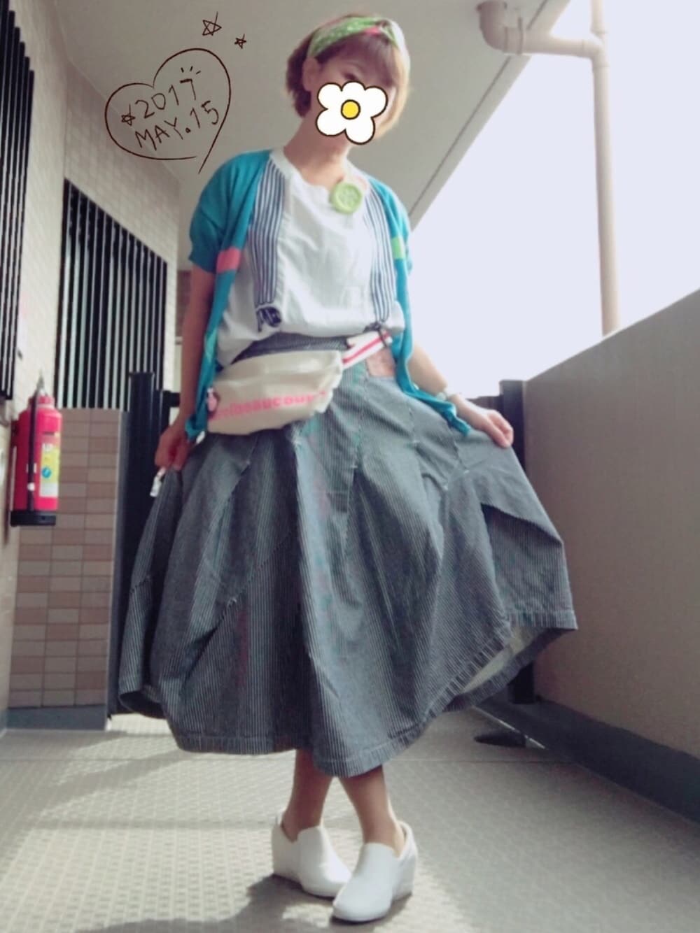 mercibeaucoup　メルシーボークー　長袖シャツ　テープリボン mercibeaucoup メルシーボークー 長袖シャツ テープリボン