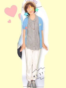 えるさん(レディース・156cm)の夏コーディネート