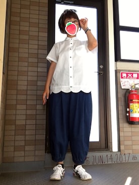 えるさん(レディース・156cm)の夏コーディネート