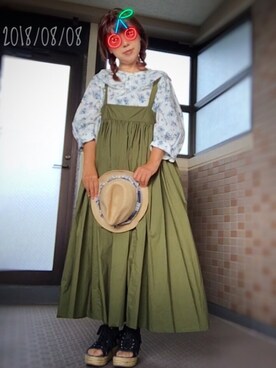 えるさん（レディース・156cm）の夏コーディネート