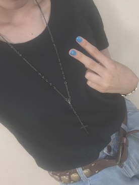「日焼けしたくない」｜麦さん（レディース・163cm）の夏コーディネート
