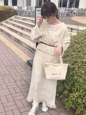 yumikoさん（レディース・157cm）の春コーディネート