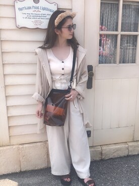 yumikoさん（レディース・157cm）の夏コーディネート