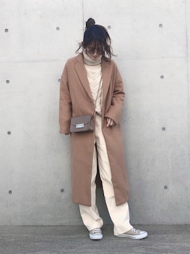 yumikoさん（レディース・157cm）の冬コーディネート