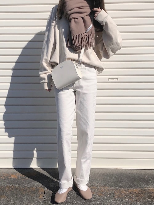 Yumiko ユニクロのデニムパンツを使ったコーディネート Wear