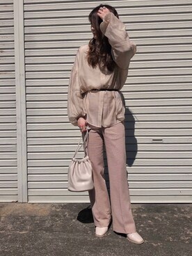 yumikoさん（レディース・157cm）の春コーディネート