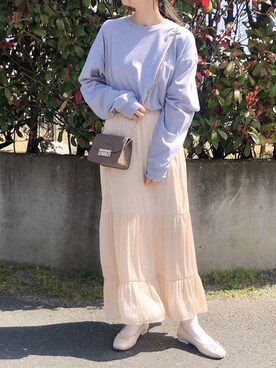 yumikoさん（レディース・158cm）の春コーディネート