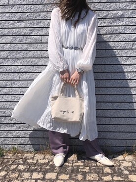 yumikoさん（レディース・158cm）の春コーディネート