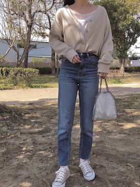 yumikoさん（レディース・157cm）の春コーディネート