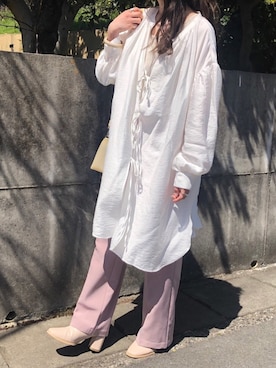 yumikoさん（レディース・158cm）の春コーディネート