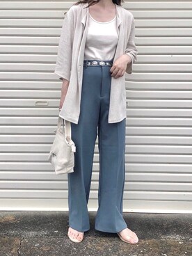 yumikoさん（レディース・158cm）の夏コーディネート