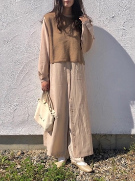 yumikoさん（レディース・158cm）の秋コーディネート