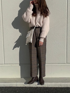 yumikoさん（レディース・158cm）の冬コーディネート