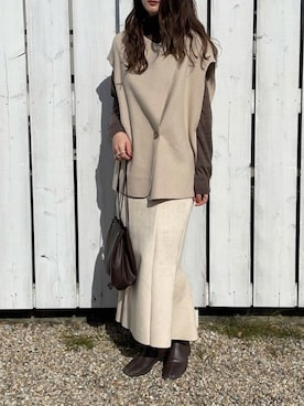 yumikoさん（レディース・158cm）の冬コーディネート