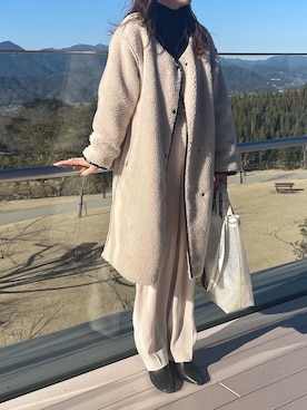 yumikoさん（レディース・158cm）の冬コーディネート