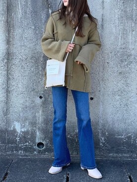 yumikoさん（レディース・158cm）の冬コーディネート