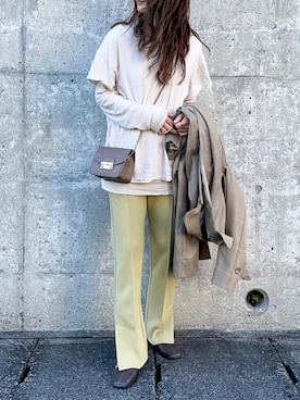 「fd style（エフディ スタイル）のアイテム」を使った、yumikoさん（レディース・158cm）の冬コーディネート