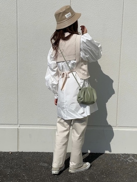 「Per sist ence（パーシエンス）のアイテム（ワンピース/ドレス）」を使った、yumikoさん（レディース・158cm）の冬コーディネート