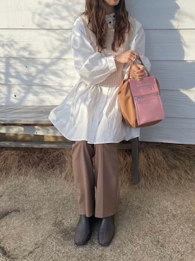 「fd style（エフディ スタイル）のアイテム」を使った、yumikoさん（レディース・158cm）の春コーディネート