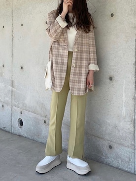 yumikoさん（レディース・158cm）の春コーディネート