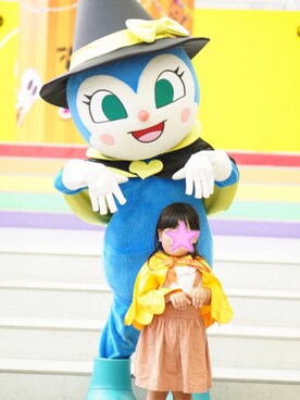 「wearhalloween2017」｜「アイテム（ジャンパースカート）」を使った、shutaro-さん（キッズ・90cm）の秋コーディネート