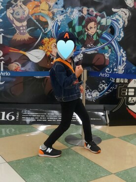 「SEVENDAYS=SUNDAY（セブンデイズサンデイ）のアイテム（その他アウター）」を使った、hh*atさん（キッズ・110cm）の春コーディネート