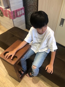 MISAMISA-Yさん（キッズ・125cm）の秋コーディネート