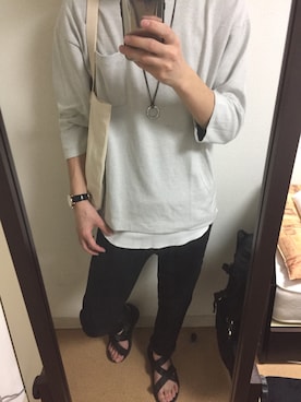 しぇきさん（メンズ・173cm）の夏コーディネート