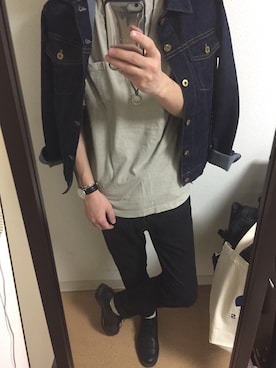 しぇきさん（メンズ・173cm）の秋コーディネート