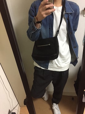 しぇきさん(メンズ・173cm)の冬コーディネート