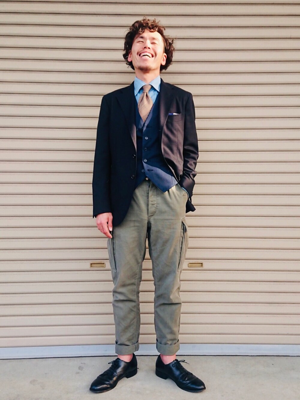 POLO RALPH LAURENのフォーマルスーツ/小物を使った「30代」の