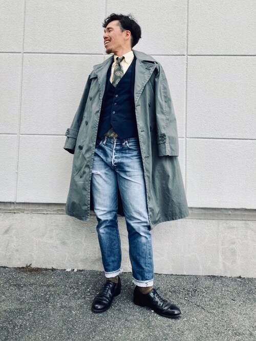 「古着」|搭配绿色系单品的时尚穿搭总览