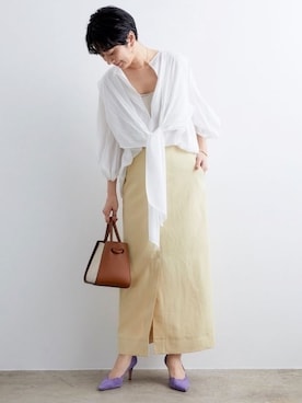 michiko.iさん（レディース・160cm）の春コーディネート