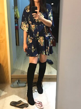 「nightout」｜Wuhsintaiさん（レディース・171cm）の冬コーディネート