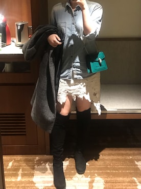 「ESPRIT（エスプリ）のアイテム（トップス）」を使った、Wuhsintaiさん（レディース・171cm）の冬コーディネート