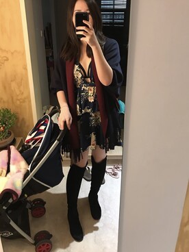 「nightout」｜Wuhsintaiさん（レディース・171cm）の冬コーディネート