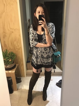 「nightout」｜Wuhsintaiさん（レディース・171cm）の冬コーディネート