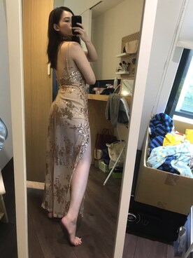 「nightout」｜Wuhsintaiさん（レディース・171cm）の春コーディネート